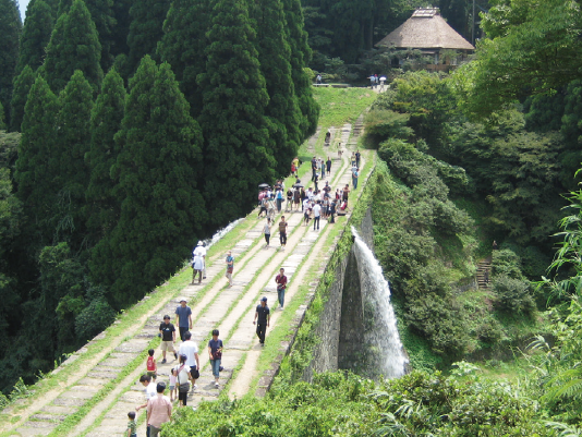 国宝となった通潤橋